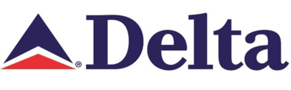 Delta Airlines logo.