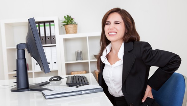 Ways to avoid back pain at work